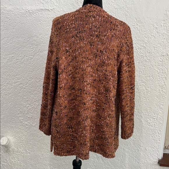 J. Jill Textured Knit Sweater in Earthy Tones size small petite - Picture 7 of 8